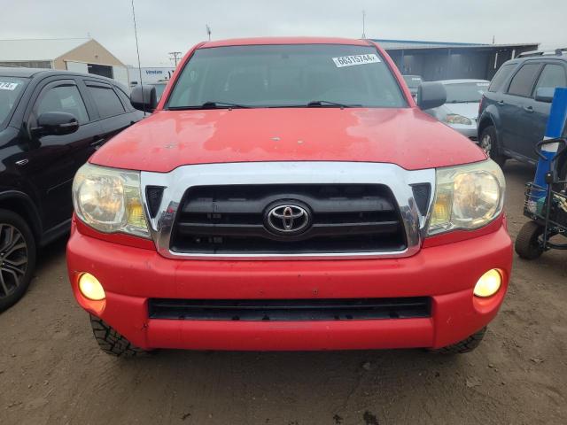 3TMLU42N58M015233 - 2008 TOYOTA TACOMA DOUBLE CAB RED photo 5