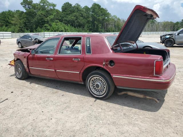 1LNLM81W7SY680904 - 1995 LINCOLN TOWN CAR EXECUTIVE Կարմիր լուսանկար 2
