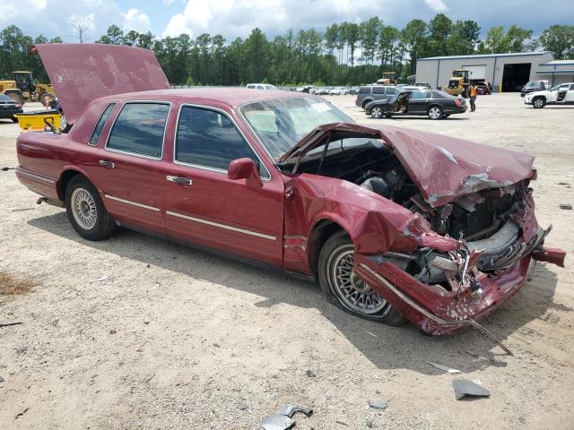 1LNLM81W7SY680904 - 1995 LINCOLN TOWN CAR EXECUTIVE Կարմիր լուսանկար 4