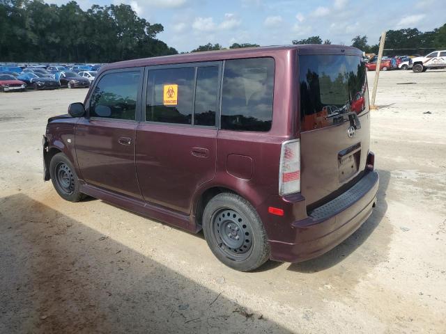 JTLKT324364037163 - 2006 TOYOTA SCION XB PURPLE photo 2