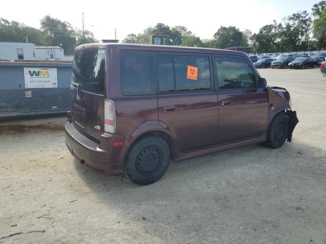 JTLKT324364037163 - 2006 TOYOTA SCION XB PURPLE photo 3