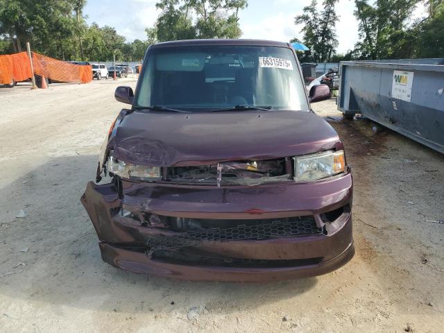 JTLKT324364037163 - 2006 TOYOTA SCION XB PURPLE photo 5