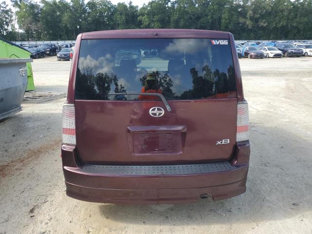 JTLKT324364037163 - 2006 TOYOTA SCION XB PURPLE photo 6
