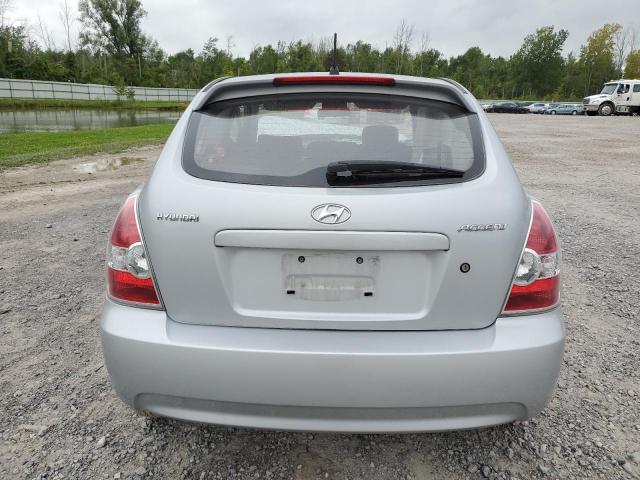 KMHCM3AC7AU154352 - 2010 HYUNDAI ACCENT BLUE SILVER photo 6