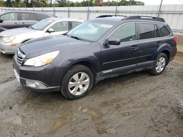 4S4BRDLC0B2444588 - 2011 SUBARU OUTBACK 3.6R LIMITED CHARCOAL photo 1