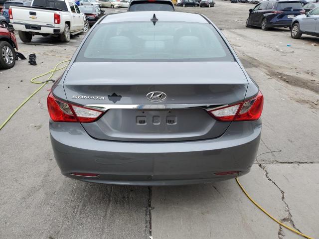 5NPEB4ACXDH670082 - 2013 HYUNDAI SONATA GLS GRAY photo 6