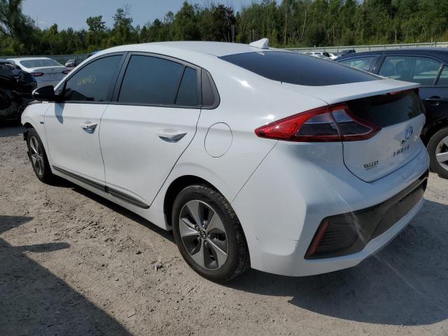 KMHC75LH5KU048141 - 2019 HYUNDAI IONIQ WHITE photo 2