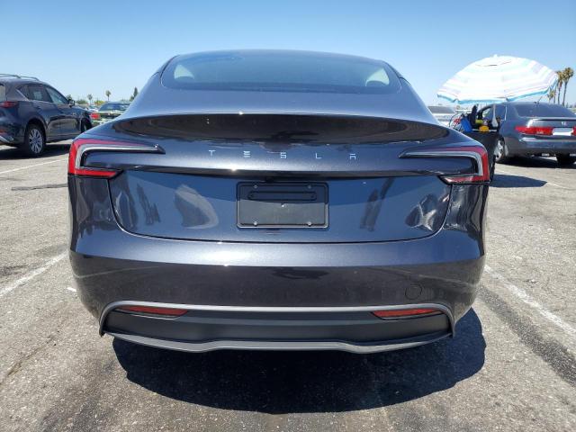 5YJ3E1EAXSF018693 - 2025 TESLA MODEL 3 BLACK photo 6