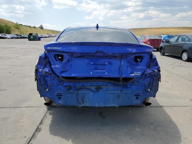 1HGCV2F39LA022476 - 2020 HONDA ACCORD SPORT BLUE photo 6