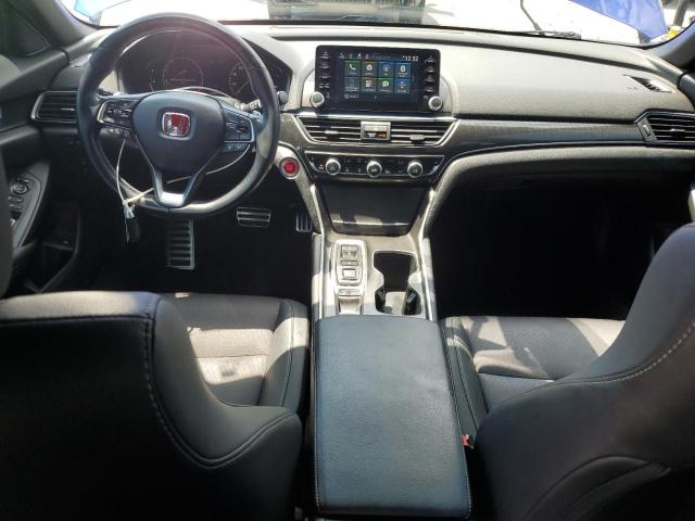 1HGCV2F39LA022476 - 2020 HONDA ACCORD SPORT BLUE photo 8