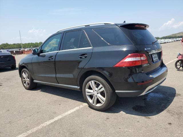 4JGDA5HB4EA276891 - 2014 MERCEDES-BENZ ML 350 4MATIC BLACK photo 2