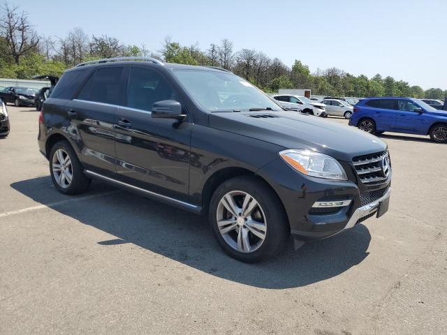 4JGDA5HB4EA276891 - 2014 MERCEDES-BENZ ML 350 4MATIC BLACK photo 4