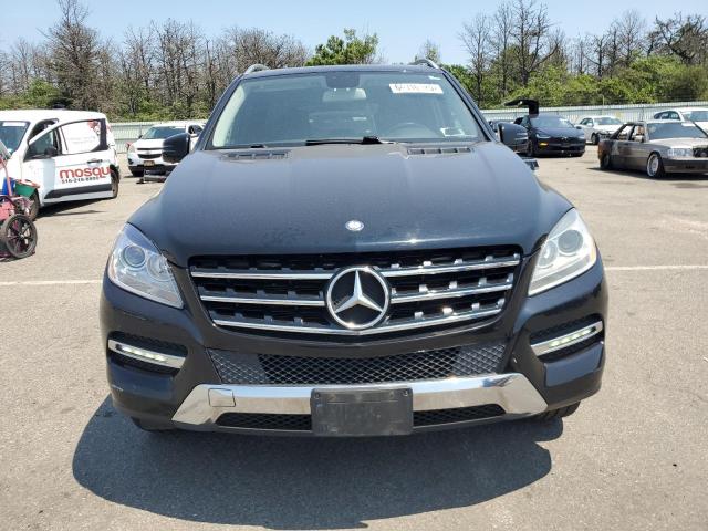 4JGDA5HB4EA276891 - 2014 MERCEDES-BENZ ML 350 4MATIC BLACK photo 5