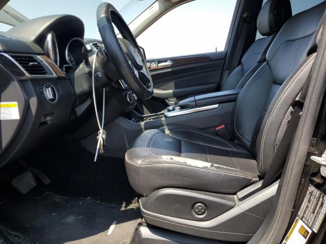4JGDA5HB4EA276891 - 2014 MERCEDES-BENZ ML 350 4MATIC BLACK photo 7