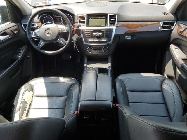 4JGDA5HB4EA276891 - 2014 MERCEDES-BENZ ML 350 4MATIC BLACK photo 8
