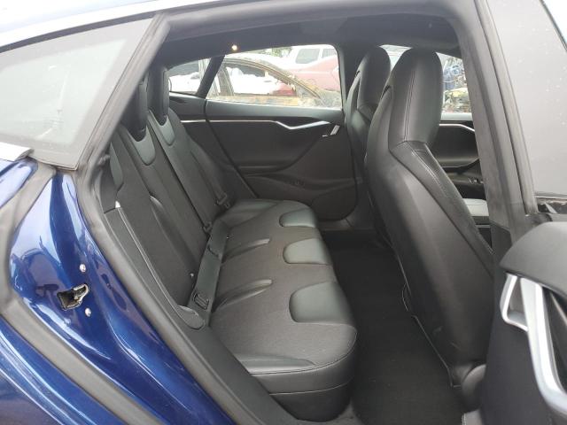 5YJSA1E29GF138976 - 2016 TESLA MODEL S BLUE photo 10