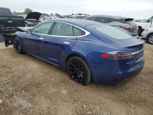 5YJSA1E29GF138976 - 2016 TESLA MODEL S BLUE photo 2