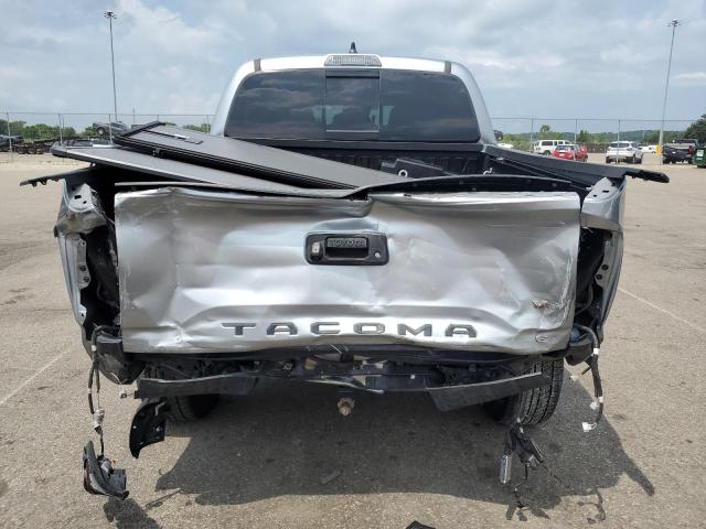 3TMCZ5AN1PM634502 - 2023 TOYOTA TACOMA DOUBLE CAB ვერცხლისფერი ფოტო 6