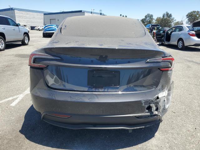 5YJ3E1EA7RF744781 - 2024 TESLA MODEL 3 灰色 照片 6