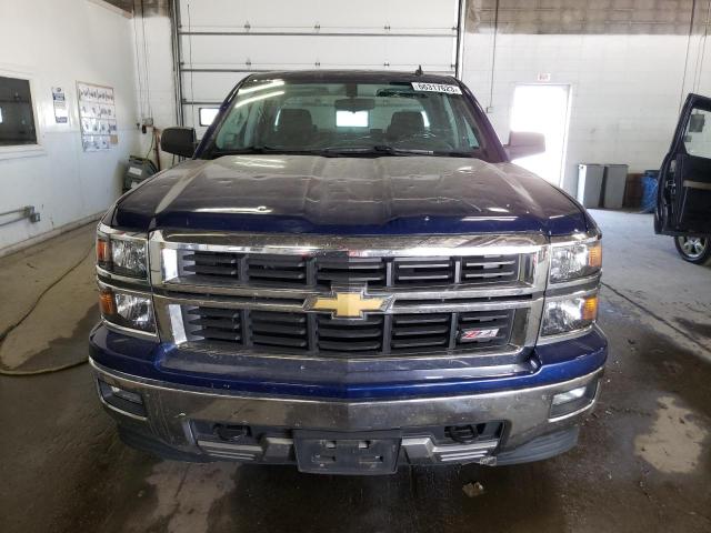 3GCUKREC6EG383111 - 2014 CHEVROLET SILVRDO LS K1500 LT BLUE photo 5