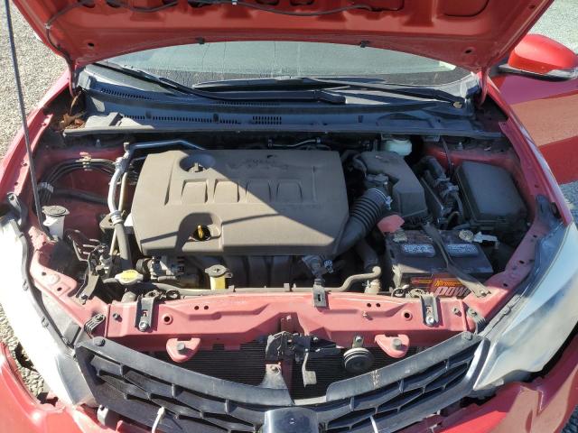 2T1BURHE5GC519692 - 2016 TOYOTA COROLLA L BURGUNDY photo 11