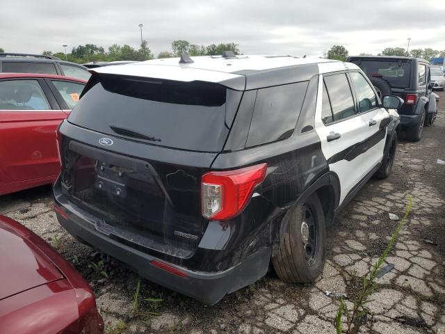 1FM5K8AW5MNA04731 - 2021 FORD EXPLORER POLICE INTERCEPTOR İki rəngli foto 3