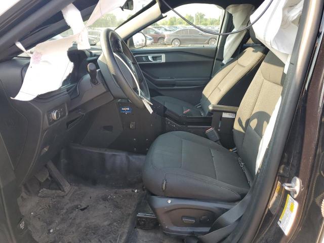 1FM5K8AW5MNA04731 - 2021 FORD EXPLORER POLICE INTERCEPTOR İki rəngli foto 7