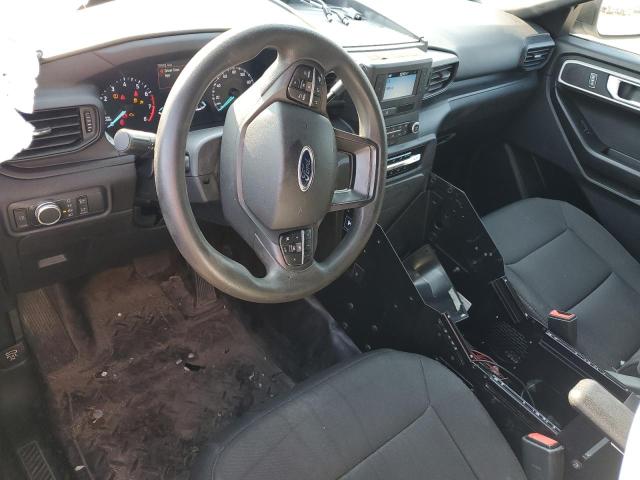 1FM5K8AW5MNA04731 - 2021 FORD EXPLORER POLICE INTERCEPTOR İki rəngli foto 8