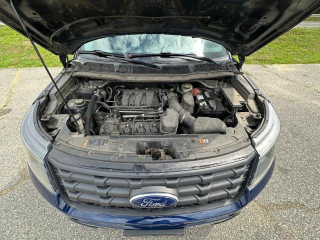 1FM5K8AR9JG20506 - 2018 FORD EXPLORER POLICE INTERCEPTOR 蓝色 照片 7