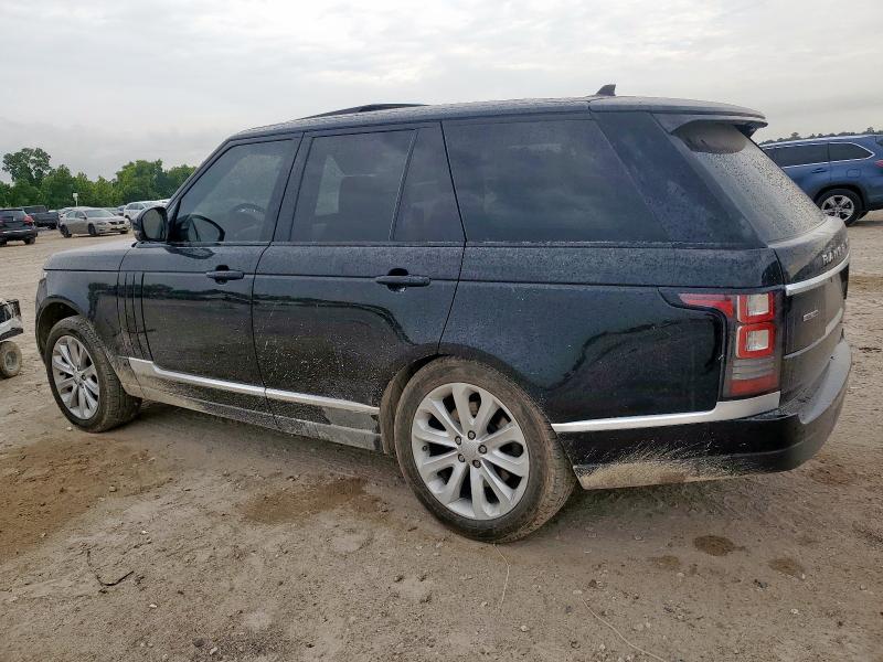 SALGS2KF6GA259921 - 2016 LAND ROVER RANGE ROVE HSE BLACK photo 2