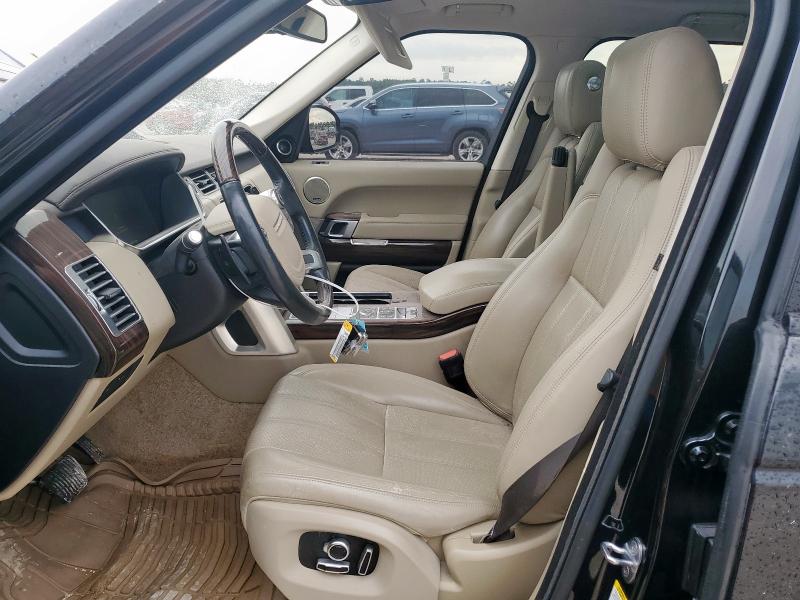 SALGS2KF6GA259921 - 2016 LAND ROVER RANGE ROVE HSE BLACK photo 7