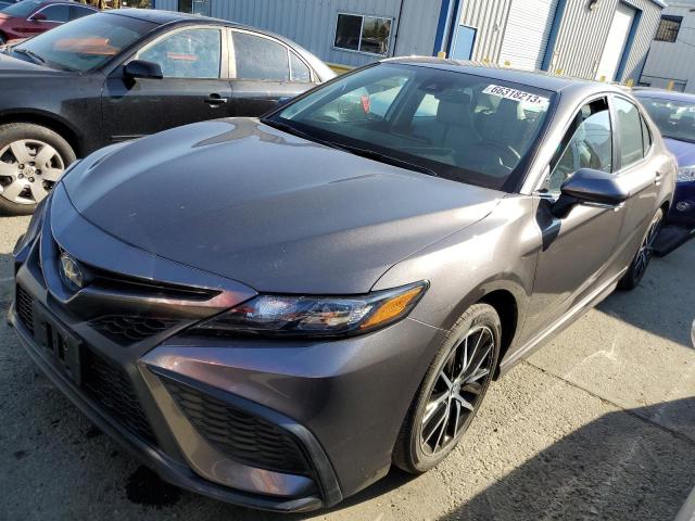 4T1G31AK0PU603668 - 2023 TOYOTA CAMRY SE NIGHT SHADE GRAY photo 1