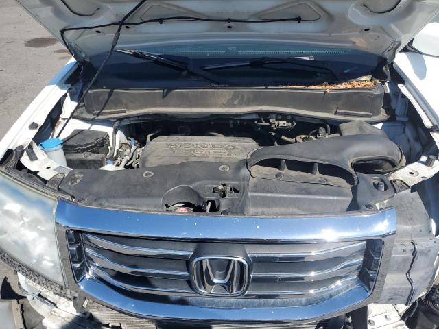 5FNYF4H54CB059082 - 2012 HONDA PILOT EXL WHITE photo 11