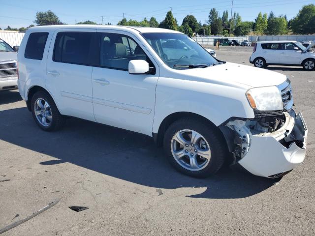 5FNYF4H54CB059082 - 2012 HONDA PILOT EXL WHITE photo 4
