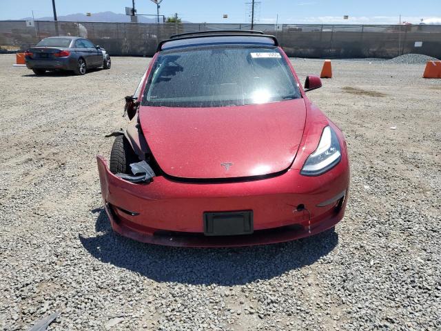 5YJ3E1EA9KF435903 - 2019 TESLA MODEL 3 红色 照片 5