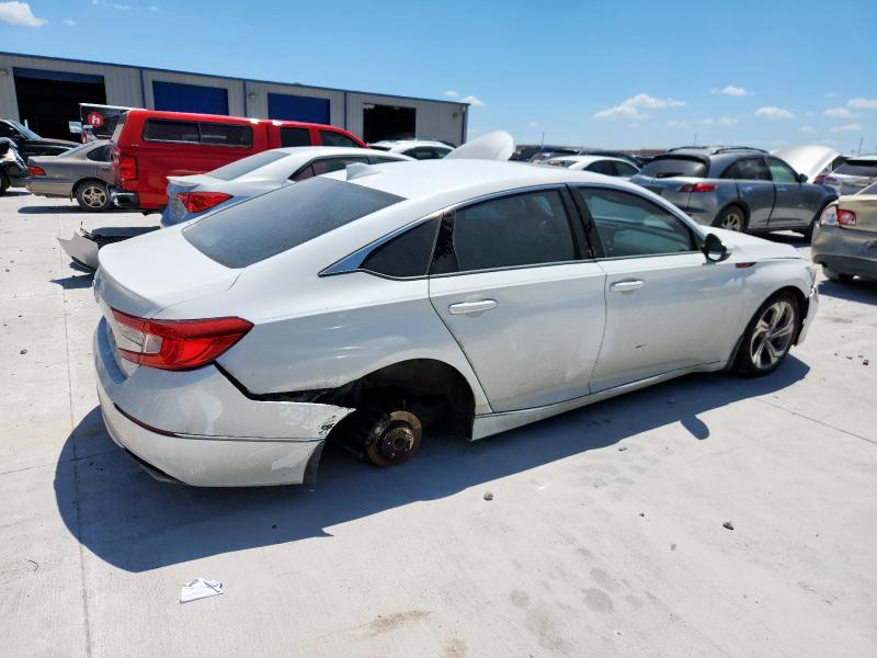 1HGCV1F54JA126673 - 2018 HONDA ACCORD EXL WHITE photo 3
