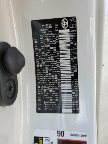 5YFBURHE2JP804339 - 2018 TOYOTA COROLLA L WHITE photo 12