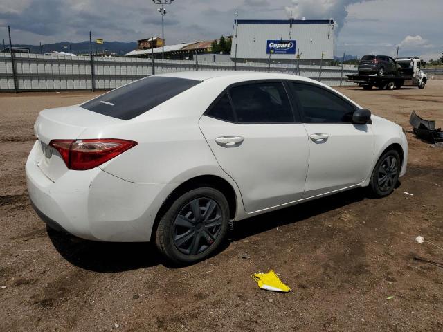 5YFBURHE2JP804339 - 2018 TOYOTA COROLLA L WHITE photo 3