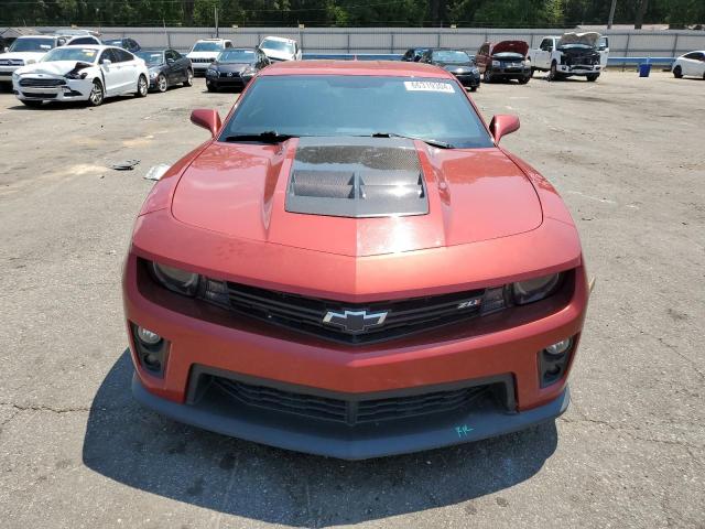 2G1FZ1EP9E9801589 - 2014 CHEVROLET CAMARO ZL1 RED photo 5