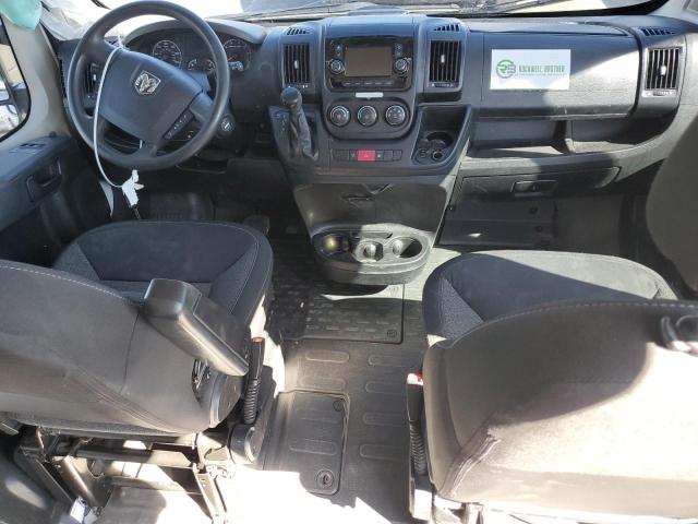 3C6TRVDG5KE555910 - 2019 RAM PROMASTER 2500 HIGH Weiß Foto 8