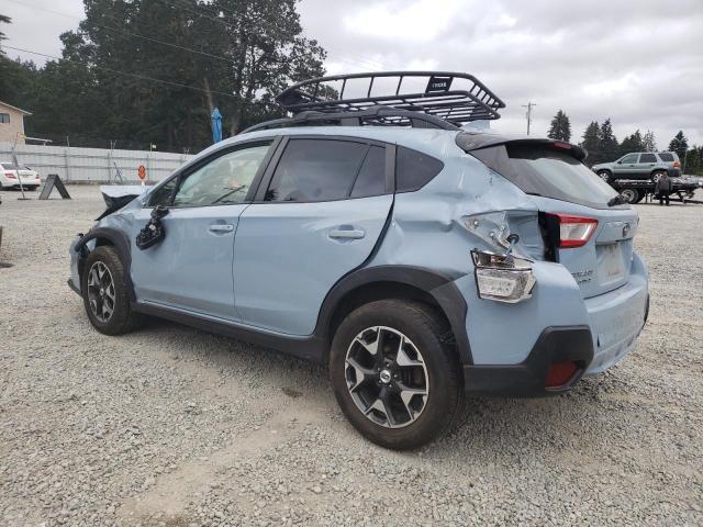 JF2GTACC4JH279751 - 2018 SUBARU CROSSTREK PREMIUM BLUE photo 2