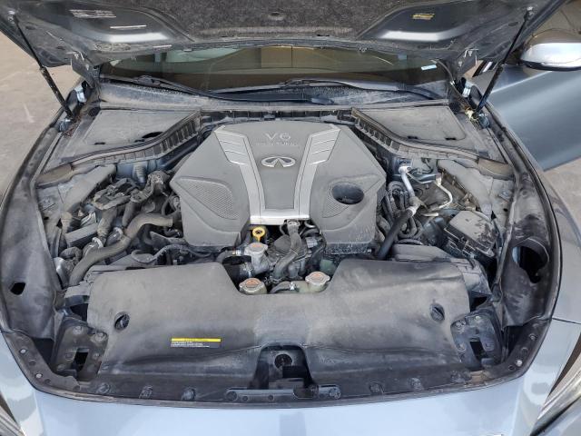 JN1EV7AR9JM435674 - 2018 INFINITI Q50 LUXE BLUE photo 11