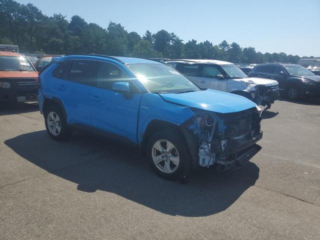 JTMMWRFV8KD012187 - 2019 TOYOTA RAV4 LE BLUE photo 4