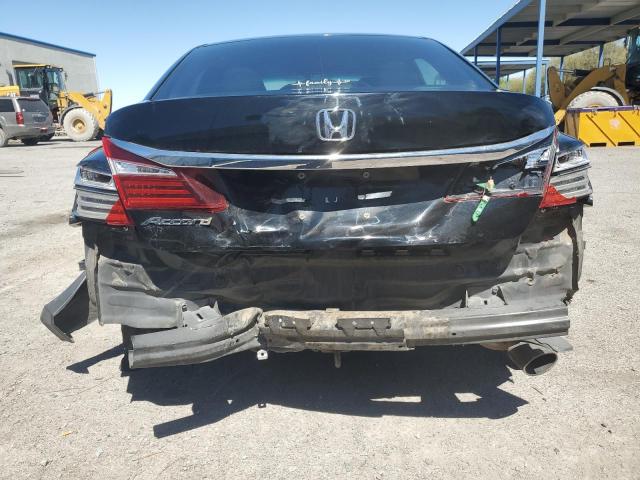 1HGCR2F32GA173377 - 2016 HONDA ACCORD LX BLACK photo 6
