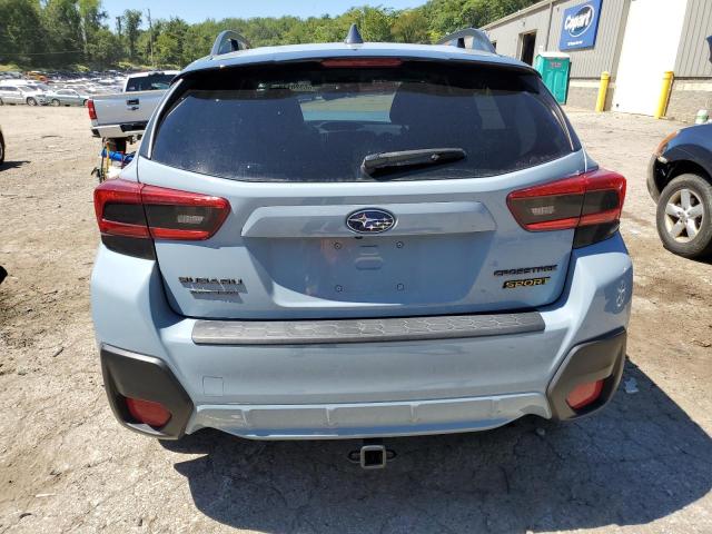 JF2GTHSC5MH262486 - 2021 SUBARU CROSSTREK SPORT BLUE photo 6