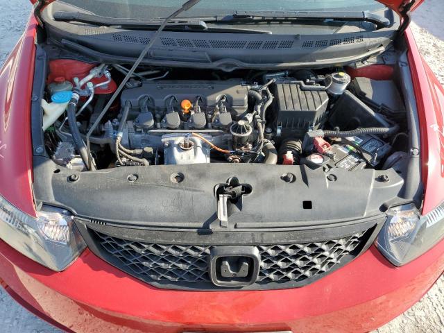 2HGFG1B91BH512258 - 2011 HONDA CIVIC EXL RED photo 11