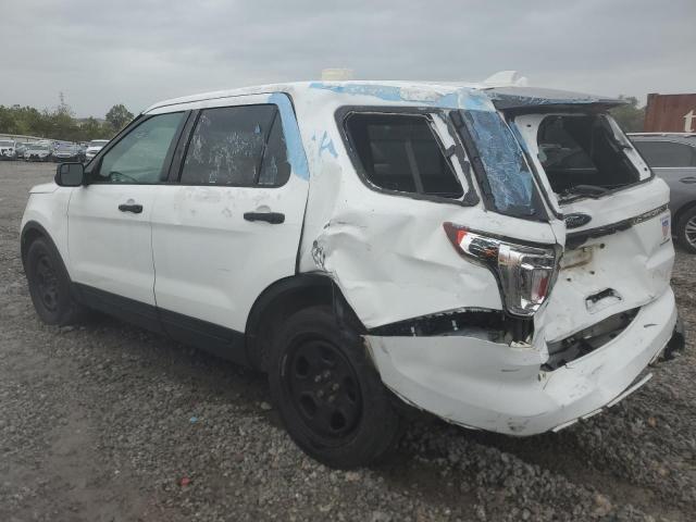 1FM5K8AR1HGC67366 - 2017 FORD EXPLORER POLICE INTERCEPTOR Blanc photo 2