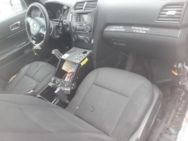 1FM5K8AR1HGC67366 - 2017 FORD EXPLORER POLICE INTERCEPTOR Blanc photo 8