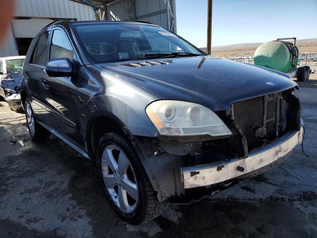 4JGBB8GB5AA595315 - 2010 MERCEDES-BENZ ML 350 4MATIC BLUE photo 1