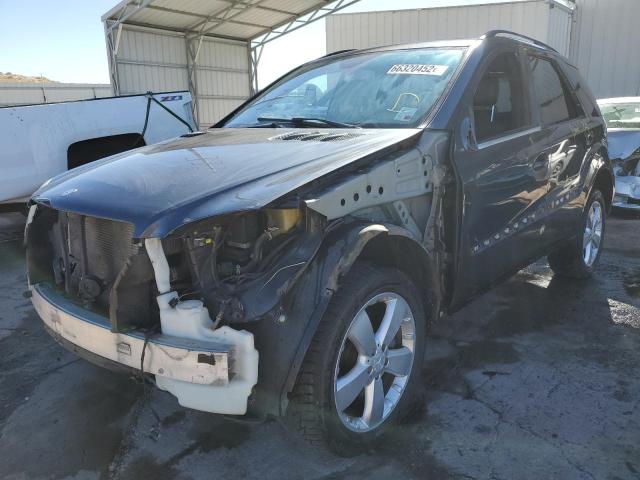 4JGBB8GB5AA595315 - 2010 MERCEDES-BENZ ML 350 4MATIC BLUE photo 2